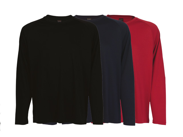 135g Long Sleeve Polyester T-Shirt - Image 3
