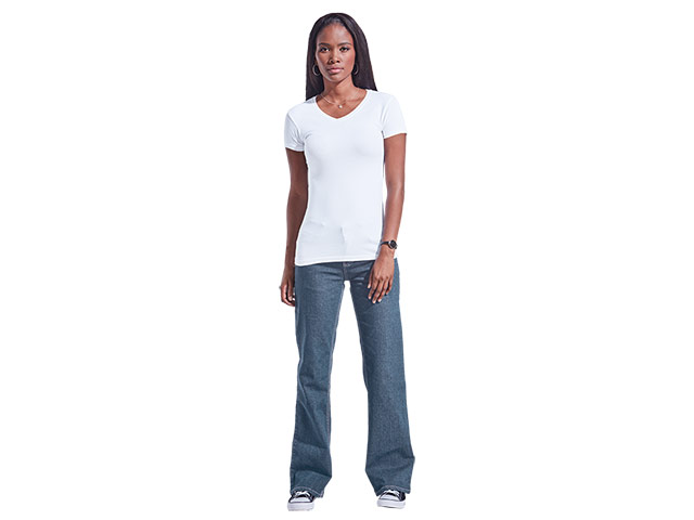 170g Slim Fit V-Neck T-Shirt