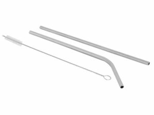 3-Piece SS Straws And Pipe Cleaner