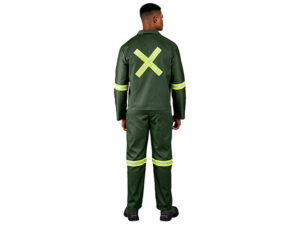 Acid Resistant Polycotton Conti Suit - Reflective Arm