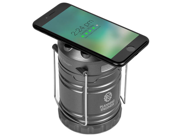 Cape Town Lantern And 4000Mah Wireless Power Bank Sc