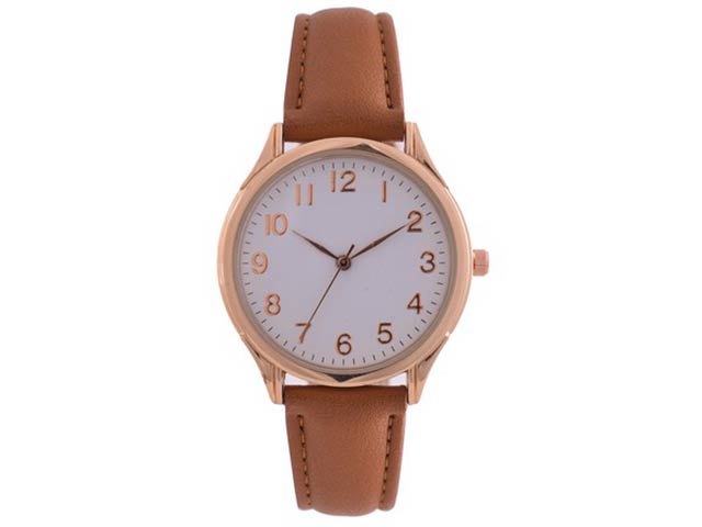 Classic Leatherette Gents Watch