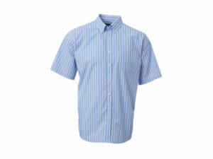 Cotton Rich Yarn Dyed Stripe Mens Shirt