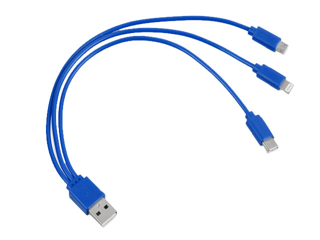 Hat-Trick 3-In-1 Charging Cable