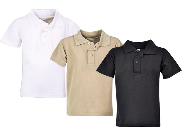 Kids Pique Knit Polo - Image 2