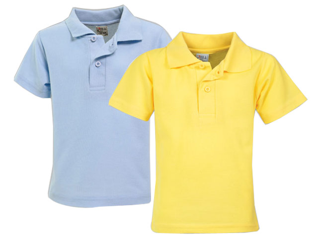 Kids Pique Knit Polo - Image 4