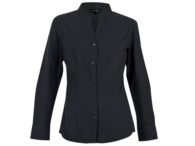 Ladies Barista Blouse Long Sleeve Shirt - Image 2