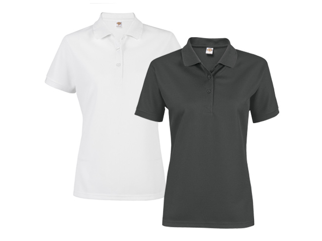 Ladies Exhibit Golf Shirt - Image 2