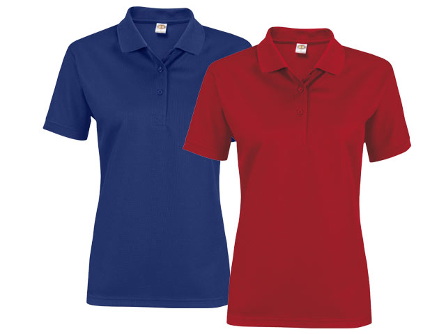 Ladies Exhibit Golf Shirt - Image 3