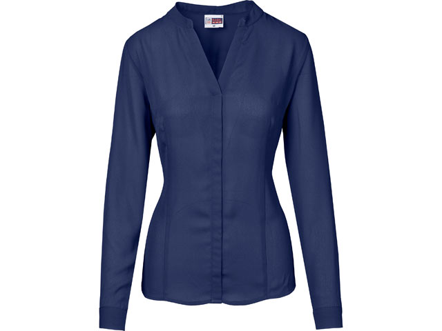 Ladies Long Sleeve Ava Blouse - Image 3