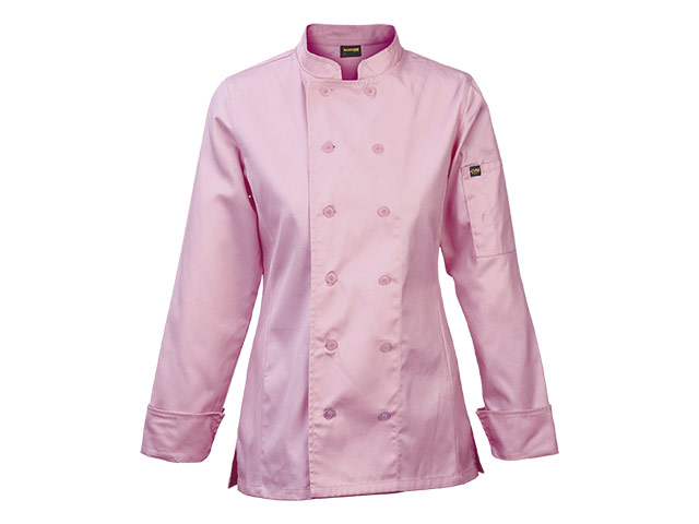 Ladies Long Sleeve Savona Chef Jacket - Image 3