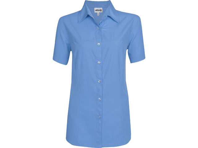 Ladies Short Sleeve Empire Shirt - Image 3