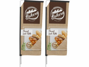 Legend 2M Telescopic Flying Banner (Set Of 2)