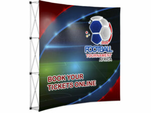 Legend Curved Banner Wall 2.15M X 2.25M