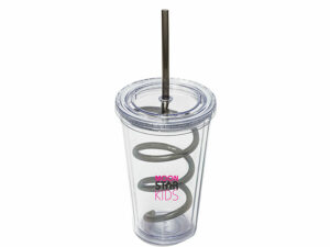 Malibu Tumbler And Twisty Straw