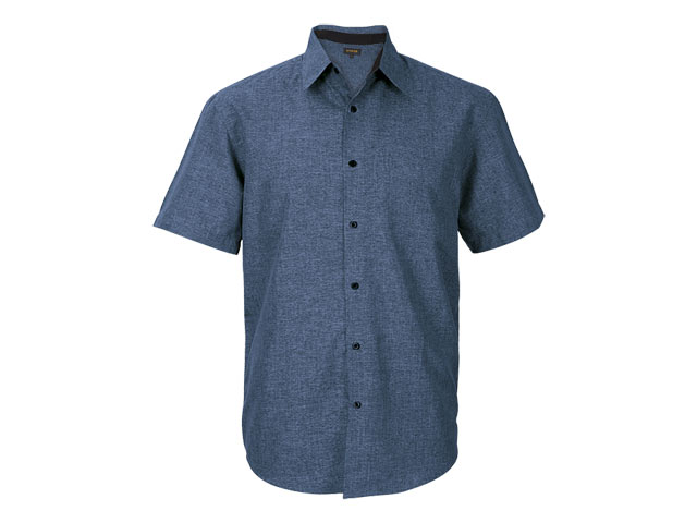 Mens Berlin Lounge Shirt Short Sleeve - Image 2