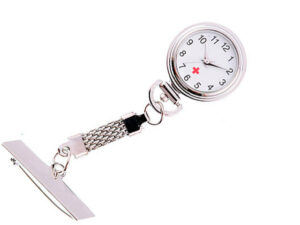 Metal Nurse Watch