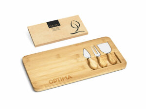 Okiyo Chizu Bamboo Cheese Board Set