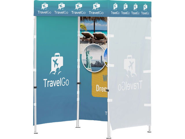 Ovation Sublimated Gazebo 1.5M X 1.5M - 3 Full-Wall Skins