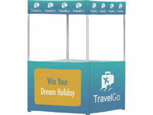 Ovation Sublimated Gazebo 1.5M X 1.5M - 4 Half-Wall Skins