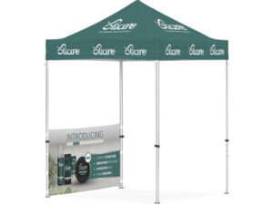 Ovation Sublimated Gazebo 2M X 2M - 1 Half-Wall Skin