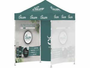 Ovation Sublimated Gazebo 2M X 2M - 3 Full-Wall Skins
