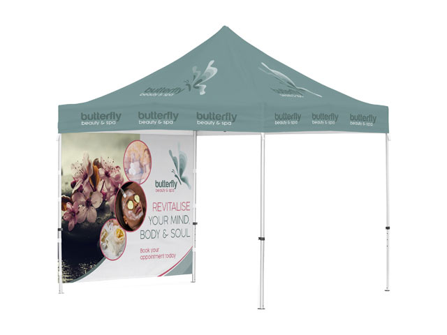 Ovation Sublimated Gazebo 3M X 3M - 1 Full-Wall Skin