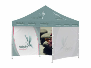 Ovation Sublimated Gazebo 3M X 3M - 3 Full-Wall Skins