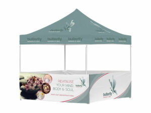 Ovation Sublimated Gazebo 3M X 3M - 4 Half-Wall Skins