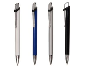 Swan Push Button Aluminium Ballpen