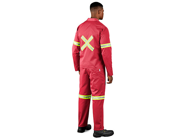 Trade Polycotton Conti Suit - Reflective Arms