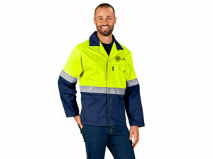 Traffic Premium Two-Tone Hi-Viz Reflective Jacket