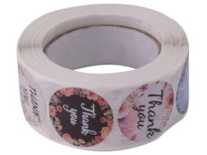 500Pcs Sticker Roll - Happy Birthday