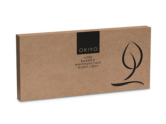 Okiyo Yoru Bamboo Multifunction Night Light - Image 3