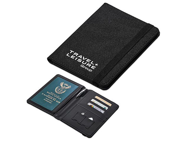 Jetset Recycled Pet Passport Travel Wallet