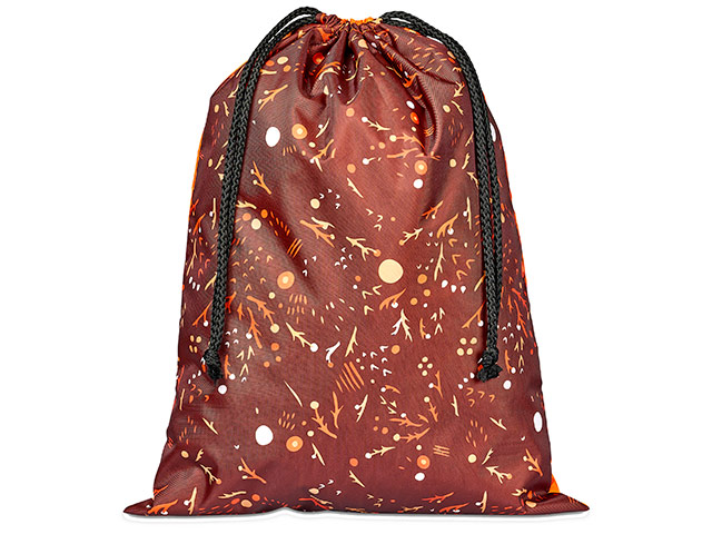 Hoppla Benguela Jumbo Polyester Drawstring Pouch - Image 2