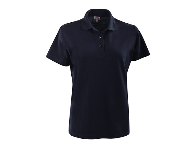 220 Gram Poly/Cotton Lancaster Ladies Pique Golf Shirt - Image 2
