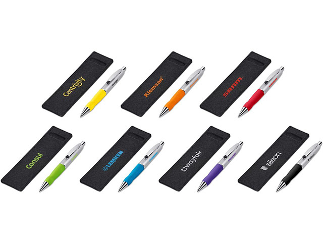 Altitude Turbo Tide Ball Pen In Felt Pouch - Image 2