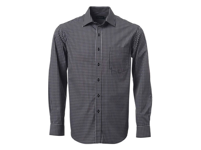 K233 Mens Heath Long Sleeve Lounge Shirt - Image 4