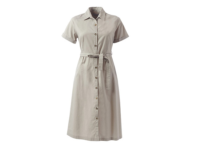 Ladies Brooke Twill Shirt Dress - Image 2
