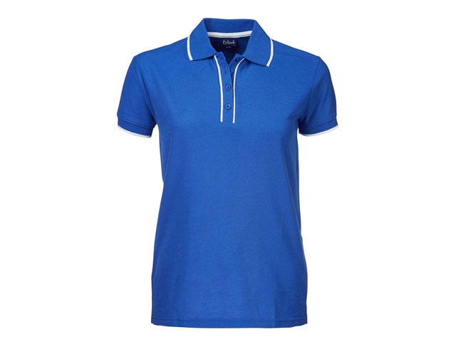 Ladies Poly/Cotton Ashton Golf Shirt - Image 5