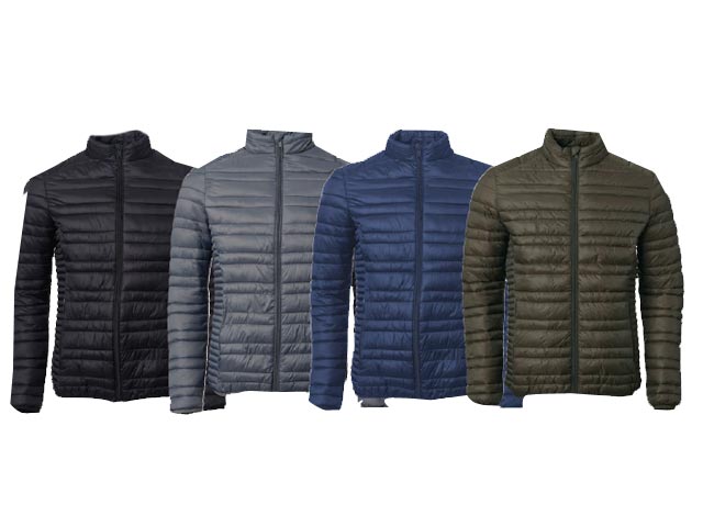 Men'S Calibre Quilted Faux Down Puffer Jacket - Image 2