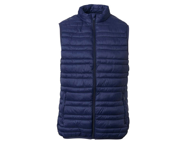 Men'S Stellar Quilted Faux Down SleeveLess Bodywarmer - Image 5