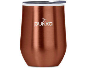 Serendipio Vogue Madison Stainless Steel And Plastic Double-Wall Tumbler-350Ml