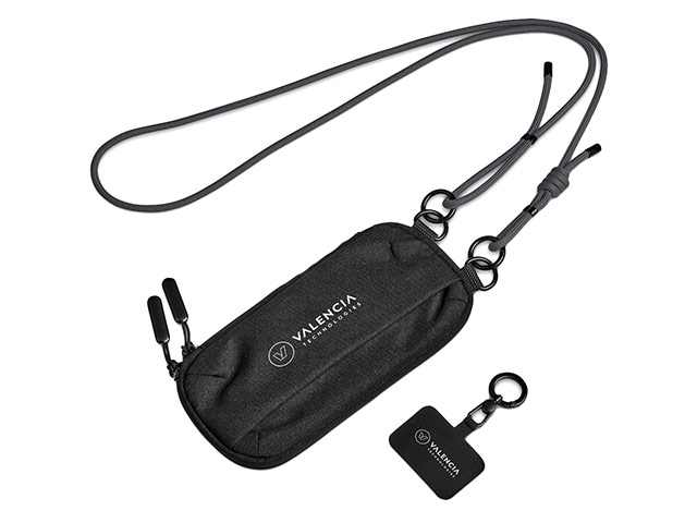 Altitude Glam Recycled Pet Crossbody Bag And Phone Strap - Image 2