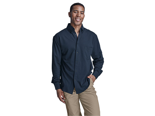 Knitted Pique Lounge Long Sleeve Mens