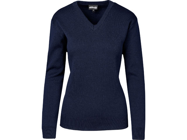 Ladies Heavyweight Ecuador V-Neck Jersey - Image 2