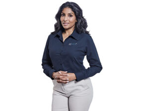 Ladies Long Sleeve Cotton Twill Moderna Shirt