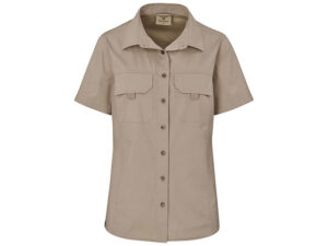 Ladies Short Sleeve Mawenzi Twill Shirt