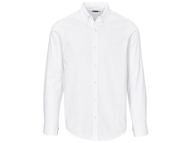 Mens Long Sleeve Cotton Twill Moderna Shirt - Image 4